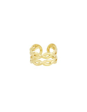 Laden Sie das Bild in den Galerie-Viewer, Ring Layered Twists I Gold
