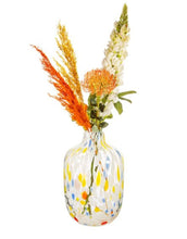 Laden Sie das Bild in den Galerie-Viewer, Vase Glas Speckled Multicoloured I Large
