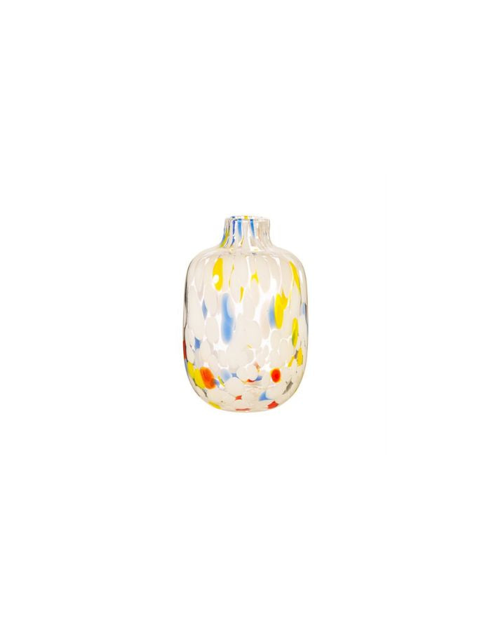 Vase Glas Speckled Multicoloured I Small