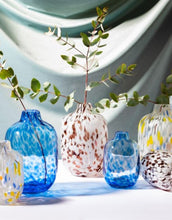 Laden Sie das Bild in den Galerie-Viewer, Vase Glas Speckled Multicoloured I Small
