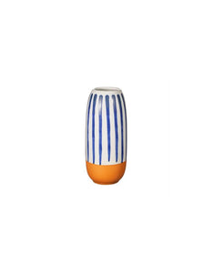 Vase Paros Stripe Blue I Tall