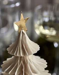 Papierbaum Tree 3er-Set  I Elfenbein