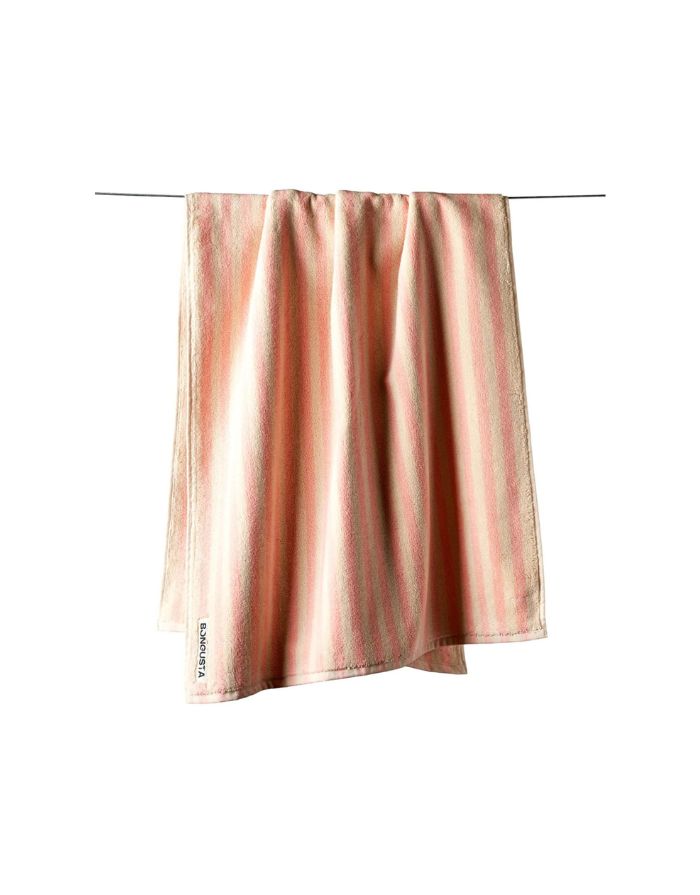 Badehandtuch 70x140cm I Tropical/Creme