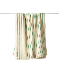 Badehandtuch 70x140cm I Pure White/Grass