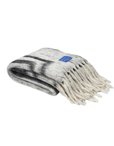 Wolldecke Weekend Plaid I Creme/Ink