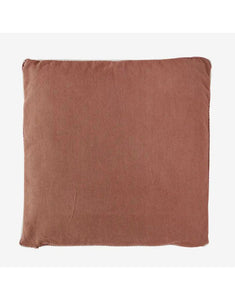 Sitzkissen 50x50 cm I Terracotta
