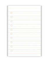 Laden Sie das Bild in den Galerie-Viewer, Notizblock Everyday Lists I Red
