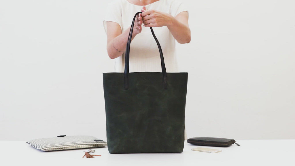 Tasche Georgia I Black Soft Grain