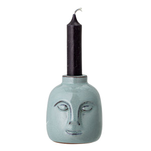 Kerzenhalter Eliot I Blau