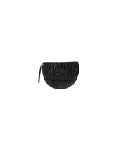 Laden Sie das Bild in den Galerie-Viewer, Portemonnaie Coin Purse  Laura I Black Croco
