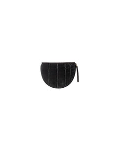 Portemonnaie Coin Purse  Laura I Black Croco