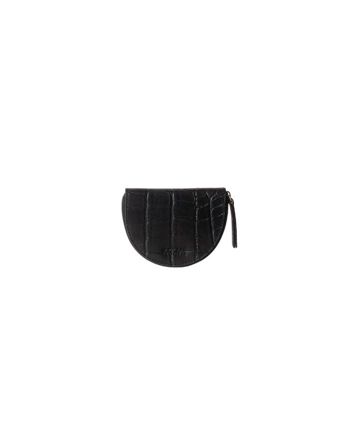 Portemonnaie Coin Purse  Laura I Black Croco