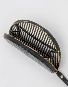 Portemonnaie Coin Purse  Laura I Black Croco