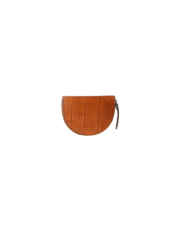 Portemonnaie Coin Purse Laura I Cognac Croco