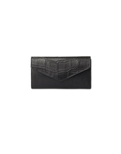 Laden Sie das Bild in den Galerie-Viewer, Portemonnaie Envelope Pixie I Black Croco Classic
