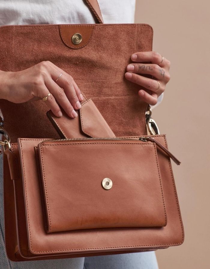 Portemonnaie Harmoncia I Cognac Classic