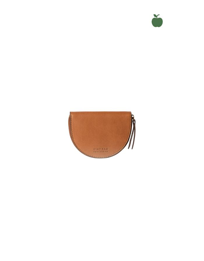 Portemonnaie Coin Purse Laura I Cognac Apple Leather
