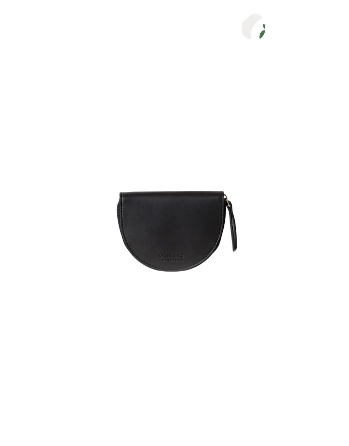 Portemonnaie Coin Purse Laura I Black Apple Leather