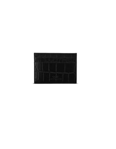 Portemonnaie Mark's Cardcase I Black Croco Classic