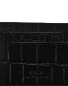 Portemonnaie Mark's Cardcase I Black Croco Classic