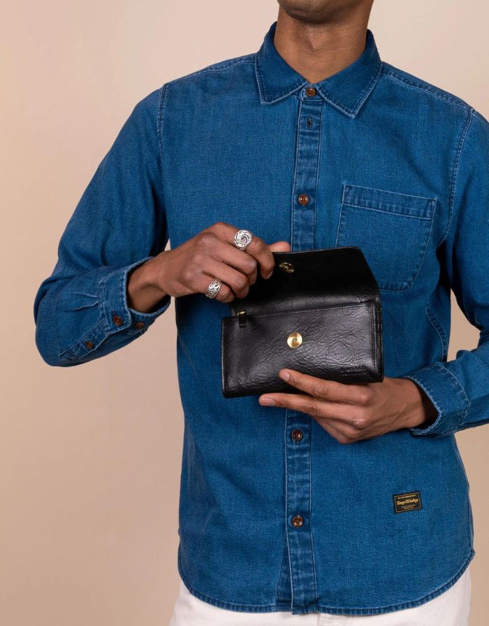 Portemonnaie Pau's Pouch  I Black Stromboli