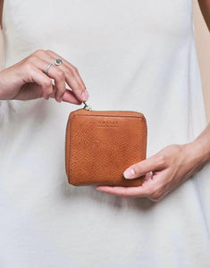 Portemonnaie Sonny Square I Cognac Stromboli