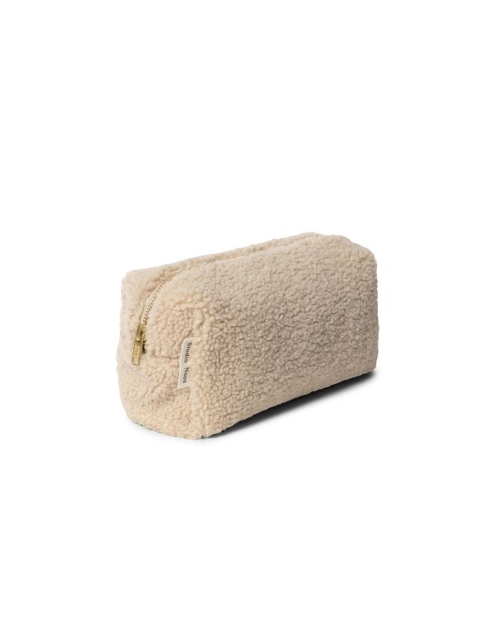 Tasche Kosmetik I Teddy Ecru