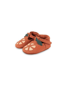 Babyschuh Nanoe Leder I Grapefruit