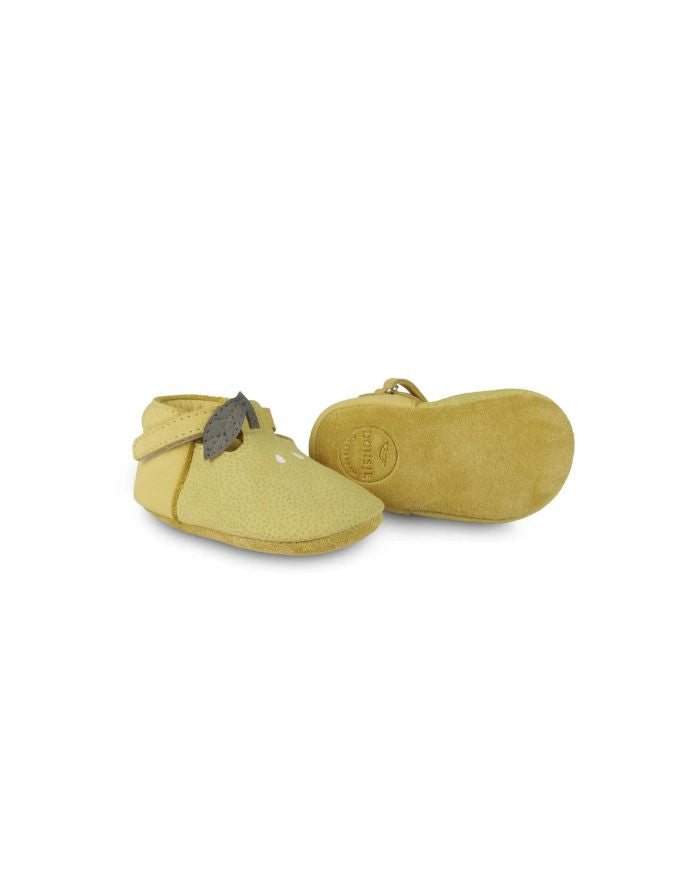 Babyschuh Nanoe Leder I Lemon