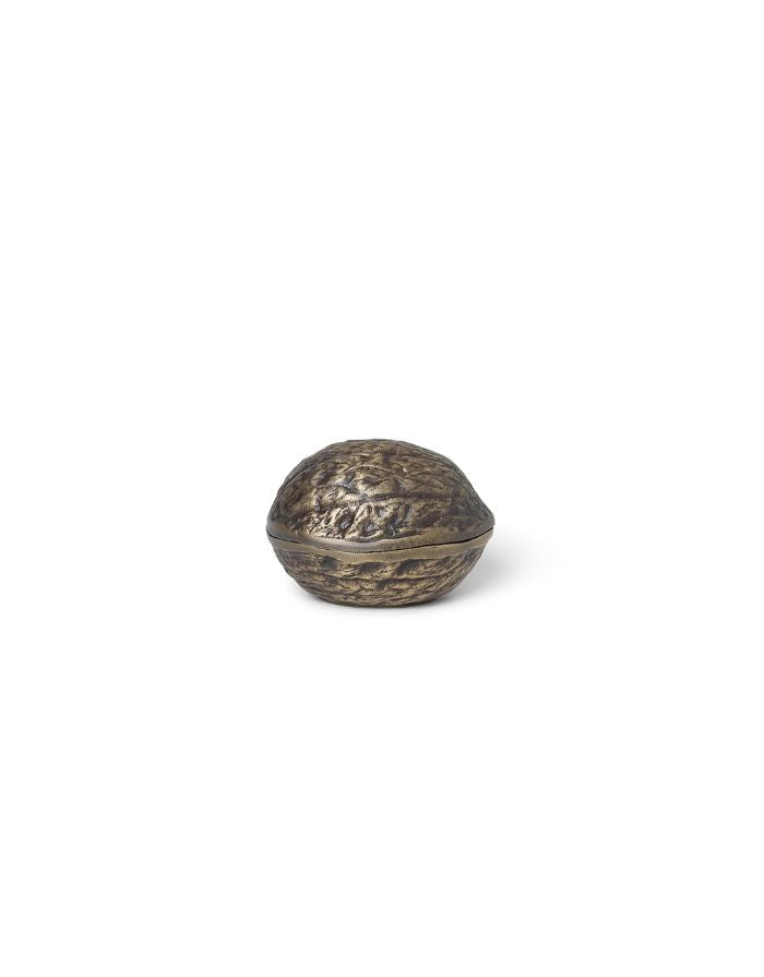 Aufbewahrung Dose Forest Nut I Antique Brass