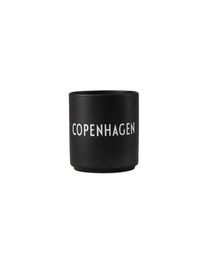 Porzellan Becher Favourite Cup I Special Edition Copenhagen Black
