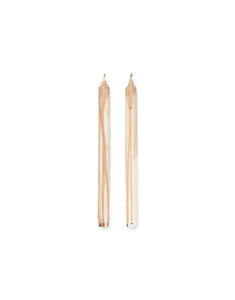 Kerzen Duo 2er Set I Beige