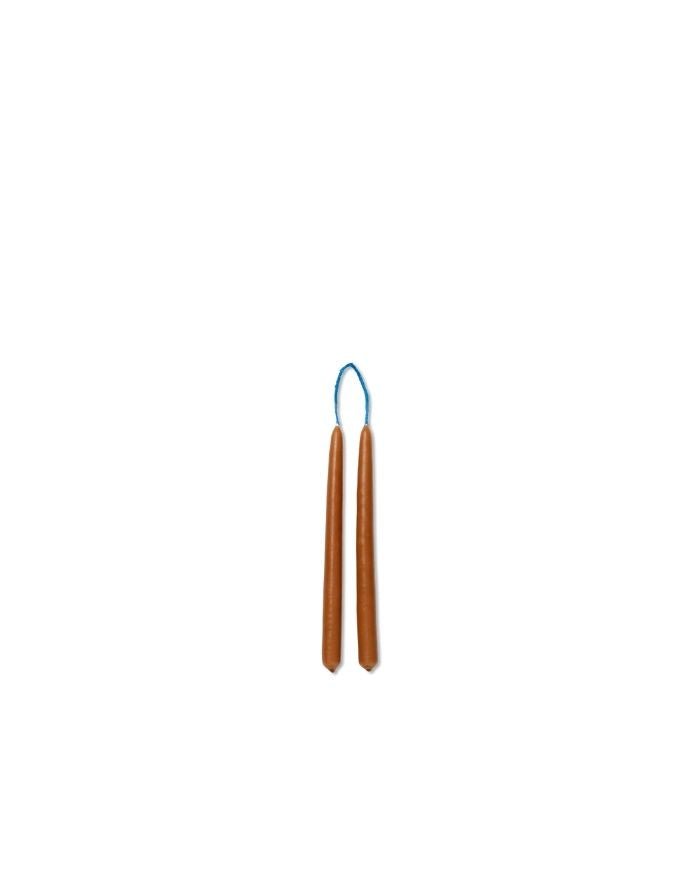 Kerzen 8er-Set Dipped I Rust