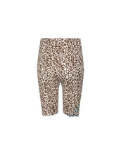 Laden Sie das Bild in den Galerie-Viewer, Umstandsleggings Shorts Lenni 2er-Set I Black &amp; Animal
