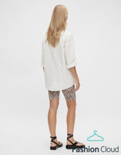 Laden Sie das Bild in den Galerie-Viewer, Umstandsleggings Shorts Lenni 2er-Set I Black &amp; Animal
