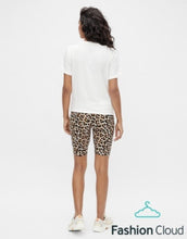 Laden Sie das Bild in den Galerie-Viewer, Umstandsleggings Shorts Lenni 2er-Set I Black &amp; Leo
