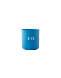 Porzellan Becher Favourite Cup I Love Sky Blue