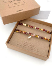 Laden Sie das Bild in den Galerie-Viewer, Matching Me &amp; Mom Armband I Mookaite
