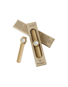 Armbanduhr Strapies Silikon I Honey