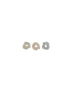 Scrunchies 3er-Set Small I Coco