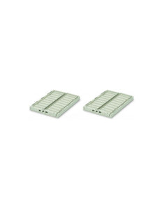 Klappkiste Weston 2er-Set S I Dusty Mint