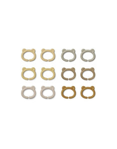 Multi Ring Loops Benedict 12er-Set I Safari Multi Mix