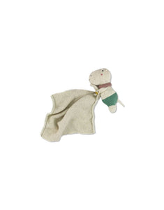 Kuscheltuch Hippo I Natur/Azur