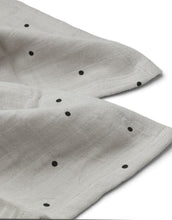 Laden Sie das Bild in den Galerie-Viewer, Musselin-Tuch Lewis 2er-Set I Classic Dot Dumbo Grey
