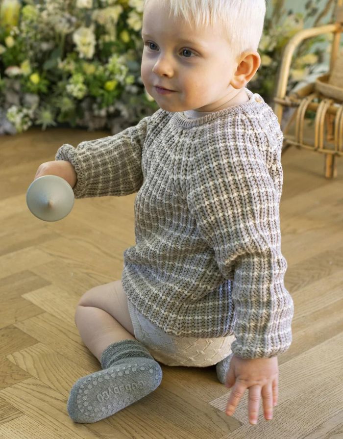 Non-Slip Socken I Baumwolle versch. Farben