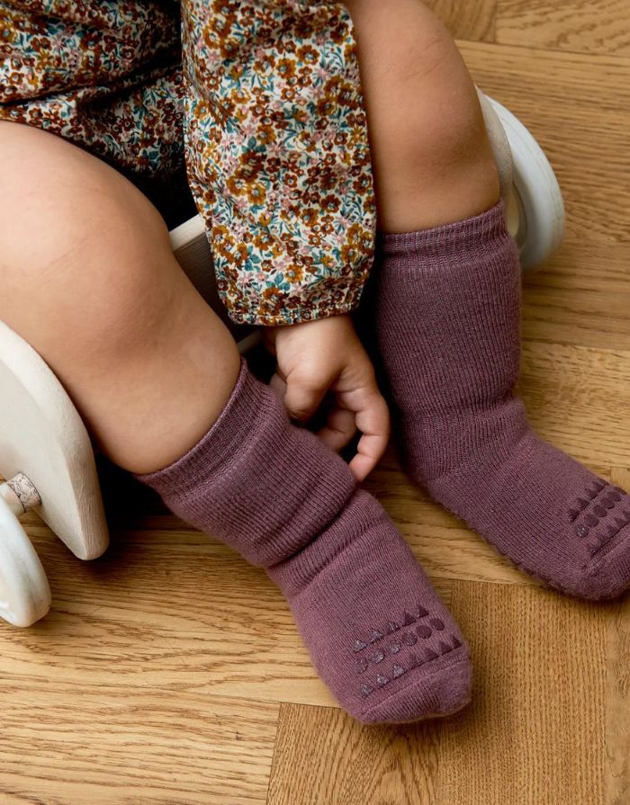 Non-Slip Socken I Baumwolle versch. Farben