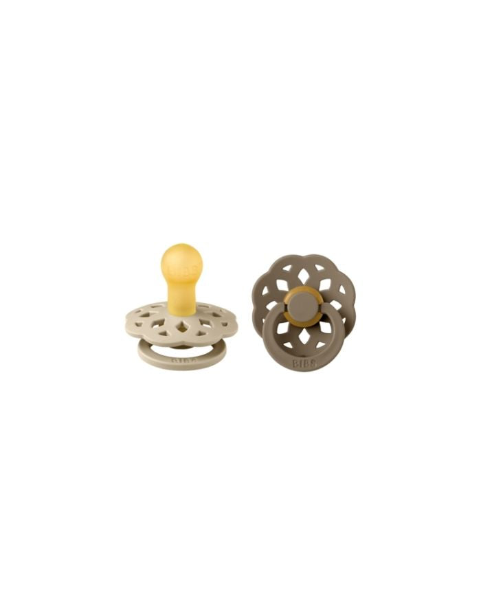 Schnuller Boheme 2er-Set I Vanilla & Dark Oak