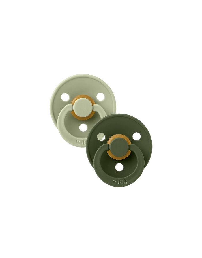 Schnuller Colour 2er-Set I Sage & Hunter Green