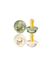 Laden Sie das Bild in den Galerie-Viewer, Schnuller Colour 2er-Set I Sage &amp; Ivory
