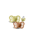 Schnuller Couture Silikon 2er-Set I Meadow & Earth